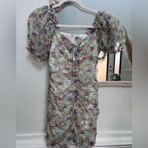 Endless Rose Floral Mini Dress Sz XS